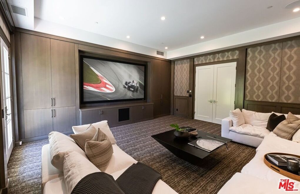 The lounge/theatre area. Picture: Realtor