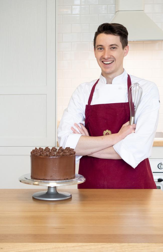 Nick Roberts, owner and baker at Zuckerhaus. Picture: Connor Parker.