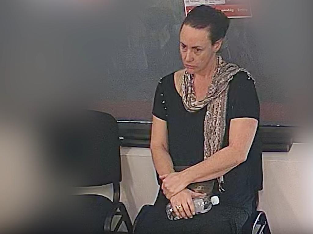 Police have released CCTV footage Celeste McGain at an employment agency in Cannonvale on Tuesday, May 7.