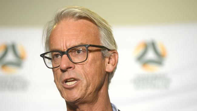 Alen Stajcic said that he was not made aware of any issues by FFA CEO David Gallop ahead of  his sacking. (AAP Image/Jeremy Piper) 