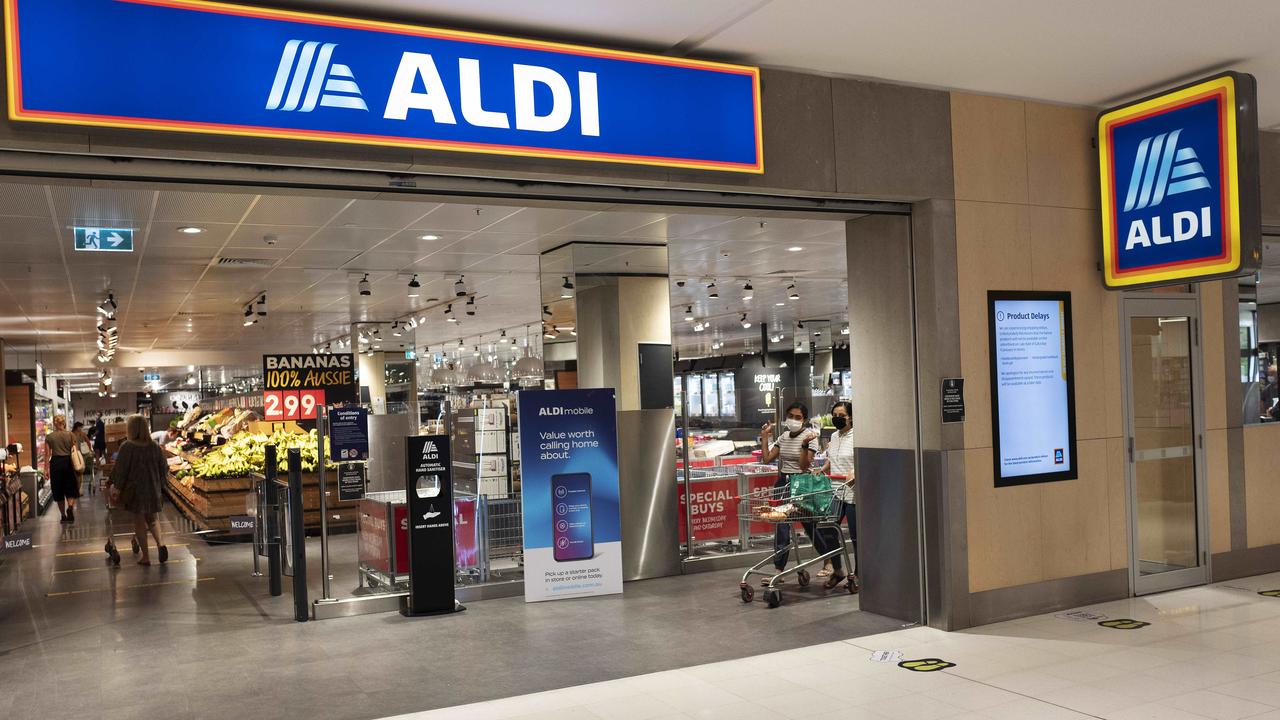 Aldi stores across Australia will be participating in a number of recycling initiatives. Picture: News Corp/Attila Csaszar