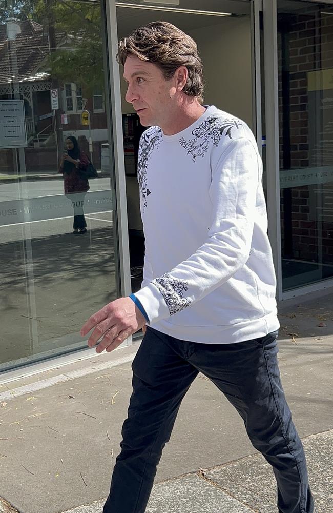 Ben Barbera, 45, outside court on Wednesday. Picture: Tileah Dobson