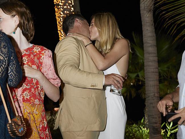 Karl Stefanovic and Jasmine Yarbrough during their pre-wedding festivities.