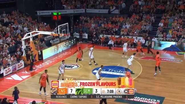 NBL Round 13: Cairns Taipans v S.E. Melbourne Phoenix highlights