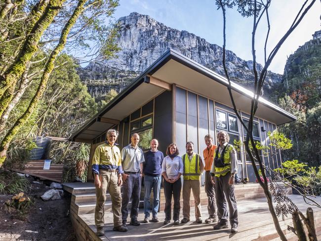 The Tahune Hut redevelopment. Picture: CHRIS CRERAR