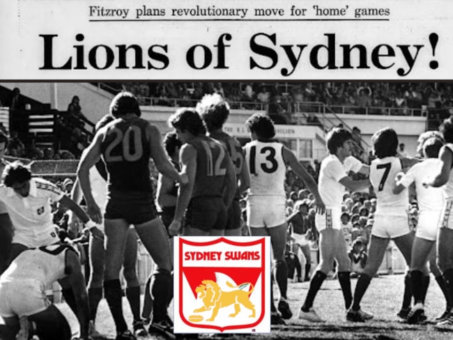 Sydney Lions sports biz art