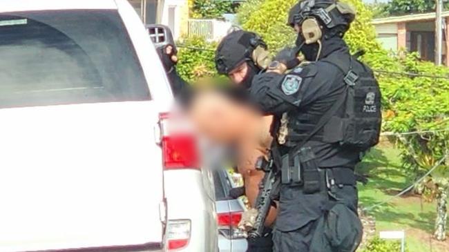 Officers at work. Picture: NSW Police