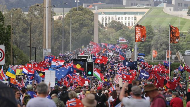 The convoy has been in Canberra for the past week. Picture: NCA/Gary Ramage