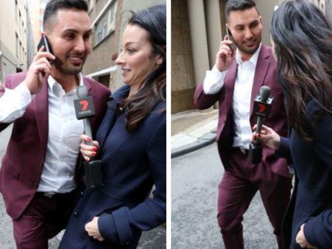 Salim Mehajer has been charged with assaulting Channel 7 reporter Laura Banks. Picture: Brianne Makin