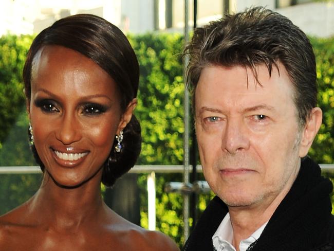 Mr. Bowie kept a low profile in recent years after reportedly suffering a heart attack in the 2000s. He was married to international supermodel Iman since 1992. Here they are pictured together at the 2010 CFDA Fashion Awards in June, 2010. Picture: Dimitrios Kambouris