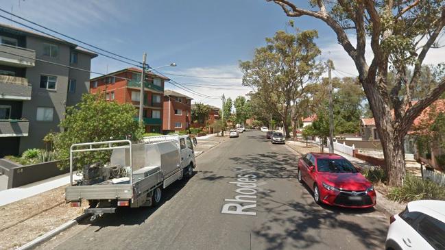 Rhodes St, Hillsdale, where police allegedly found and seized more than 2kg of cocaine and almost $400,000 in cash. Picture: Google Maps