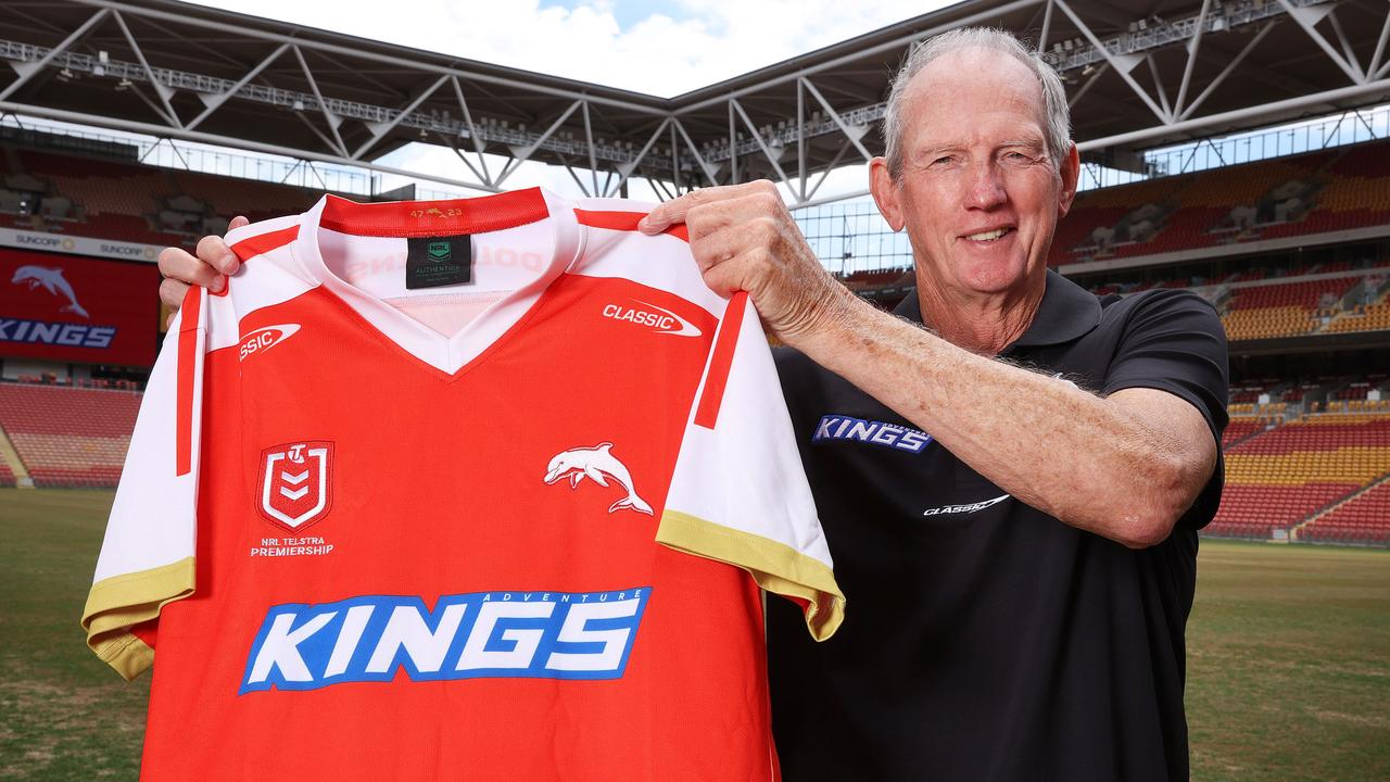 Wayne Bennett and the Dolphins have some work to do to attract big-name players. Picture: Liam Kidston