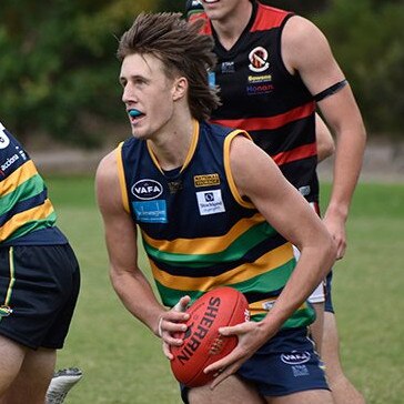 Angus Hart in action for St Kevin's. Picture: VAFA