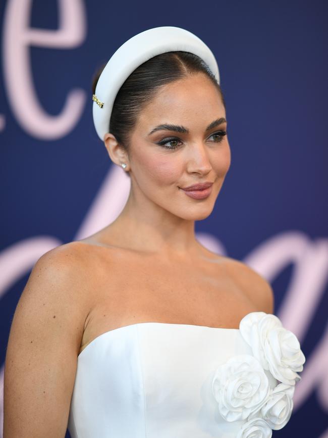 She looked lovely in a strapless gown. Picture: Wendell Teodoro/Getty Images)