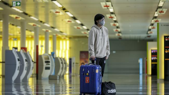 The government has announced an increase in the number of arrivals permitted at Australian airports. Picture: Sean Davey.