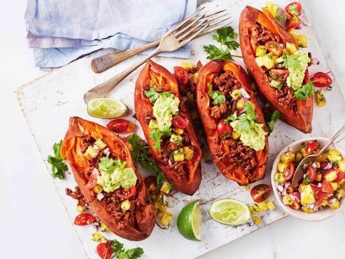 Sweet potato tacos.