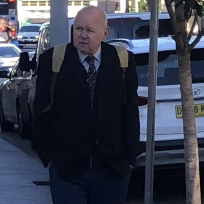 Vance Seakele Malan, 70, of Beacon Hill, outside Manly Local Court on Wednesday He was disqualified from driving for nine months. Picture: Manly Daily