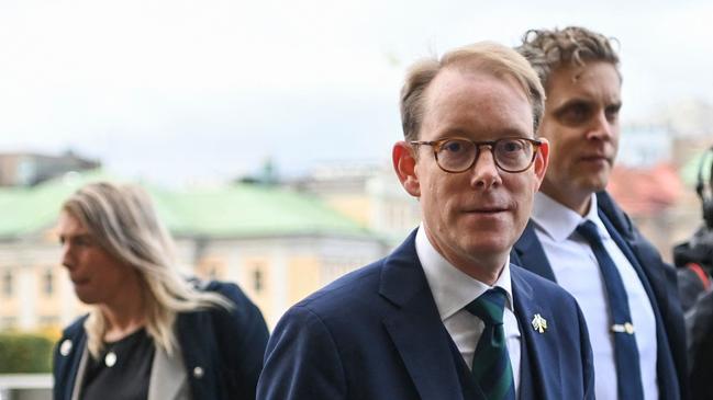 Sweden’s new Minister of Foreign Affairs Tobias Billstrom says ‘equality between men and women is a central value for both Sweden and this government, but no, we won’t pursue a feminist foreign policy’. Picture: AFP