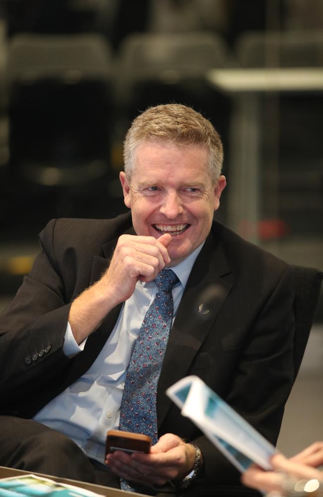 Mayor Tom Tate brought down his 10th budget today at the Gold Coast City Council chambers at Evandale. Councillor William Owen-Jones. Picture: Glenn Hampson