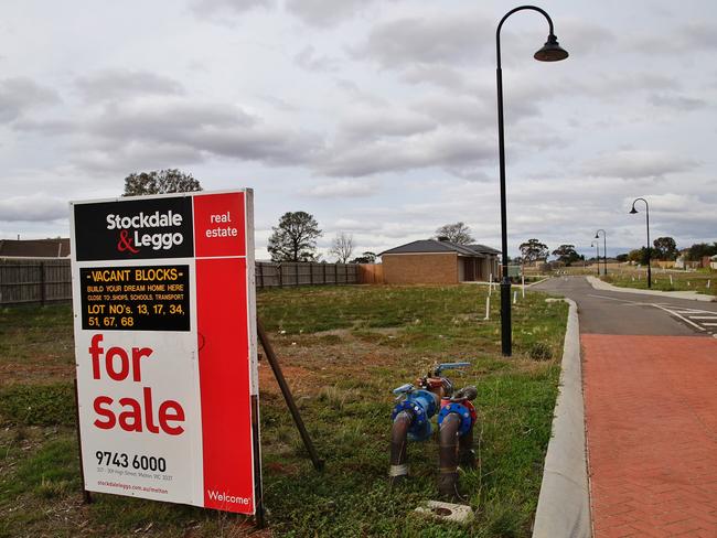 Iqra Village will be developed from these vacant lots. Picture: Hamish Blair