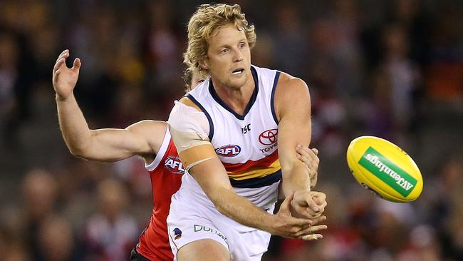 Adelaide’s Rory Sloane in action. Picture: Michael Klein