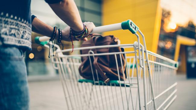 Handbags and purses were taken from supermarket trolleys in Mildura last year.