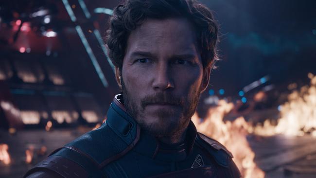 Chris Pratt as the battered Peter Quill/Star-Lord in Guardians of the Galaxy Vol. 3. Picture: Marvel