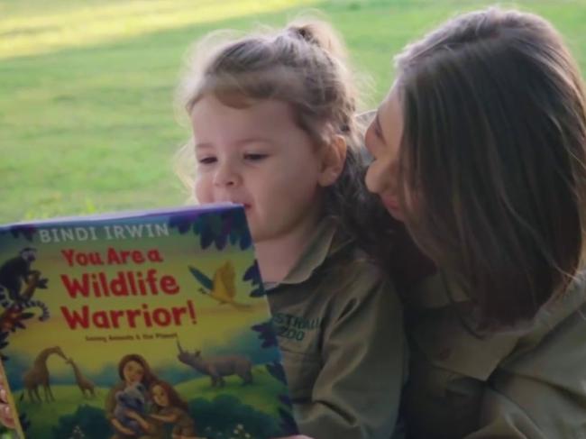 Bindi and her three-year-old daughter, Grace Warrior, are central figures in the story. Picture: Instagram