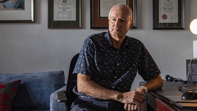 Dr Darren Russell donated sperm as a 19-year-old medical student in Melbourne in the 1980s and an ancestry.com match led him to discover nine biological offspring. Photo: Brian Cassey.