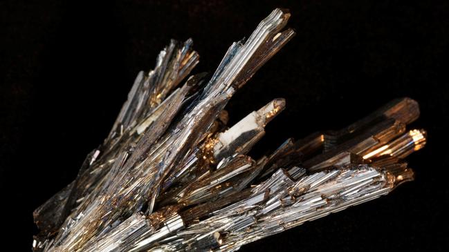 Antimony is used in flame retardants and a substantial proportion in solar panels, but its hardness means it is also used in missiles and ammunition. Picture: Alamy/The Times