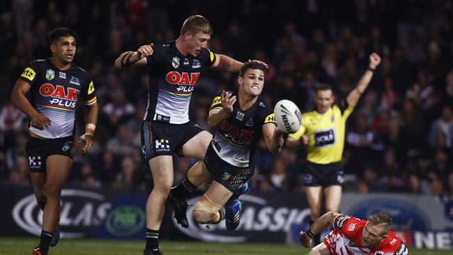 Nathan Cleary was outstanding in his final audition before Origin selection.