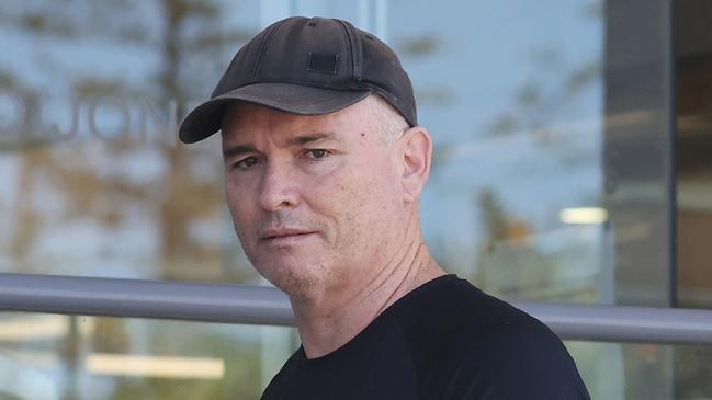 Thomson, 57, faced Gosford Local Court on Tuesday morning where he pleaded guilty to using a device to menace or harass his ex-wife Zoe. Picture: David Swift