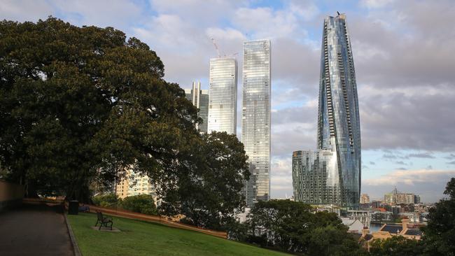 A view of the Crown Casino in Sydney. Picture: Gaye Gerard