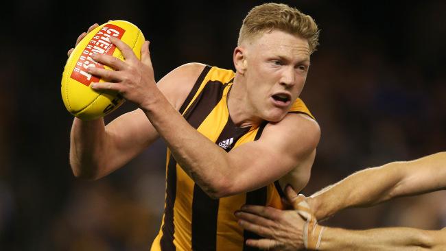 James Sicily plays on the edge.