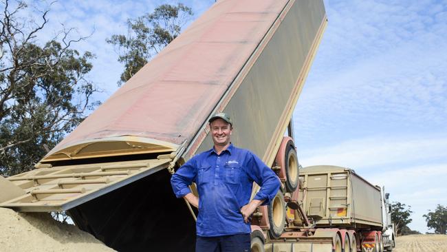 Grain growers, led by Andrew Weidemann, have lost their bid to hold and EGM to vote on ousting VFF leaders. Photo: Dannika Bonser