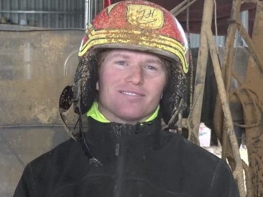 Top harness driver James Herbertson.