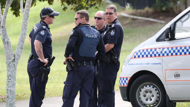 Police are on site at a school at North Lakes. Picture: File