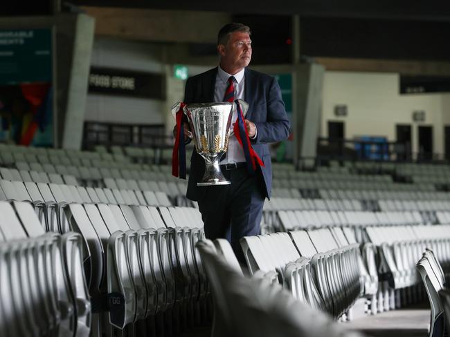 Melbourne CEO Gary Pert has said the Demons’ culture is the best he’s ever seen. Picture: Michael Klein.