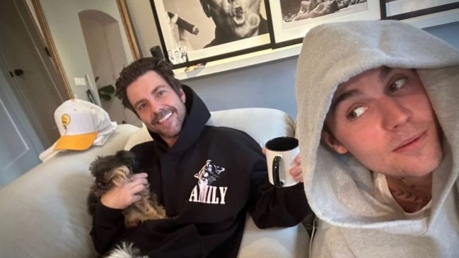 Justin Bieber with his former close pal, Ryan Good, who had been working with Bieber for years. Picture: Instagram.