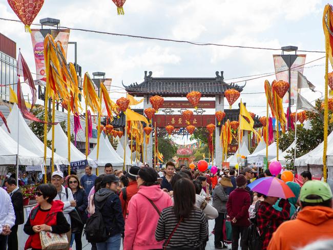 Cabramatta Moon Festival in 2018. Picture: Jordan Shields.