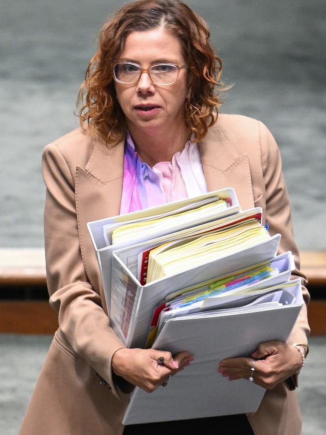 Employment and Workplace Relations Minister Amanda Rishworth Picture: NewsWire / Martin Ollman