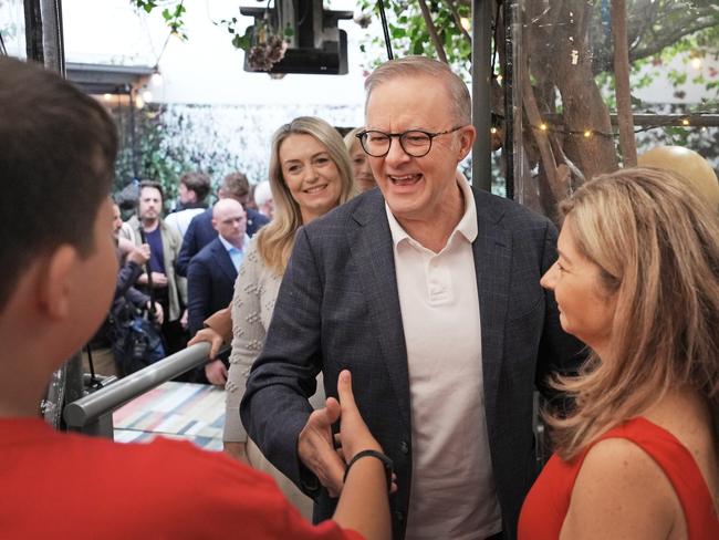 Labor has already won 86 seats which puts the Albanese government on par with Bob Hawke in 1987 for the biggest majority. Picture: Getty