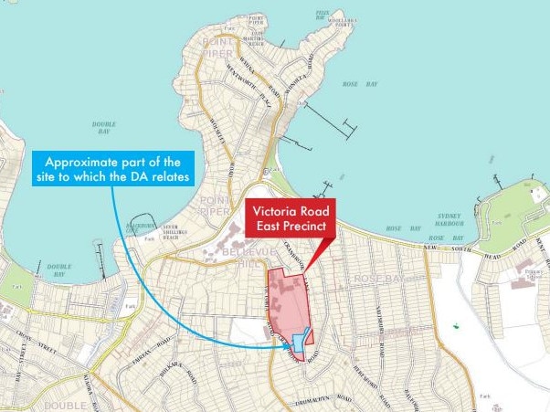 Development application relating to 80-space car park.