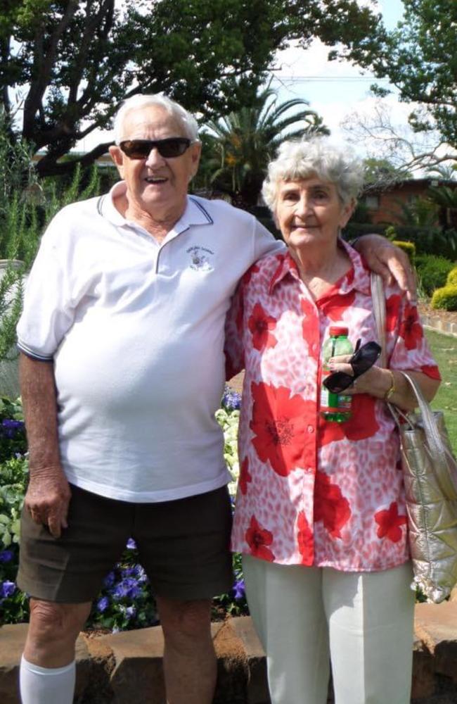 William Grose pictured with his wife Fay Frances Grose. Photo - contributed.