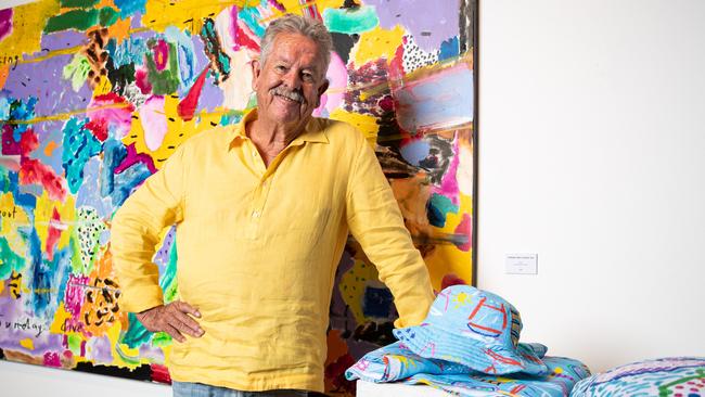 SYDNEY, AUSTRALIA - Daily Telegraph Photos - OCTOBER 22, 2024: Ken Done pictured at his gallery in the Rocks.Picture: Christian Gilles