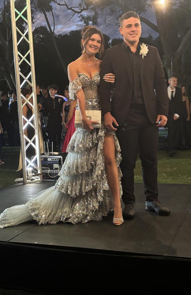 The students of Hervey Bay State High School enjoy their formal.