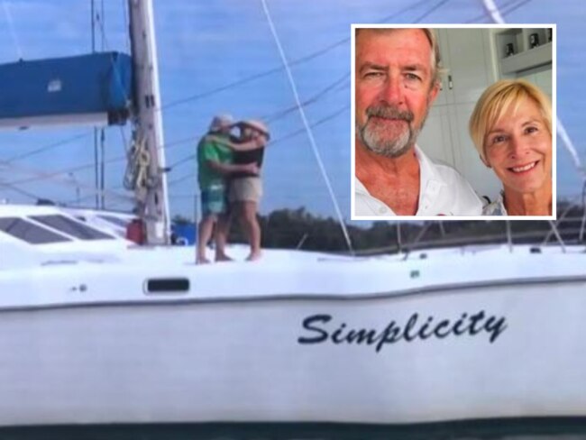 Couple’s boat hijacked by prisoners. Picture: Supplied