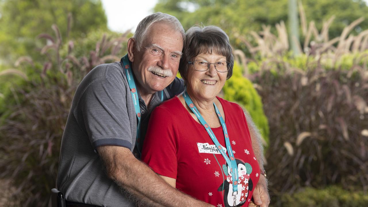 David and Joan Melandri, volunteers with The Salvation Army, have spent the past two weeks packing hampers with a team of others for families in need of assistance this festive season. Picture: Nev Madsen.