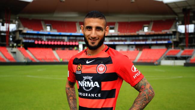 Former Western Sydney Wanderers star Kerem Bulut. Photo: Mark Evans