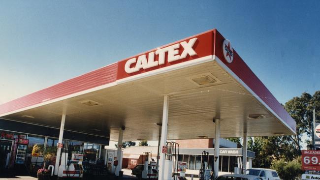 A Caltex servo.